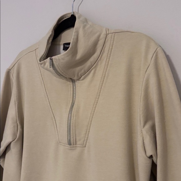 Theory quarter zip pullover size large - Picture 5 of 6